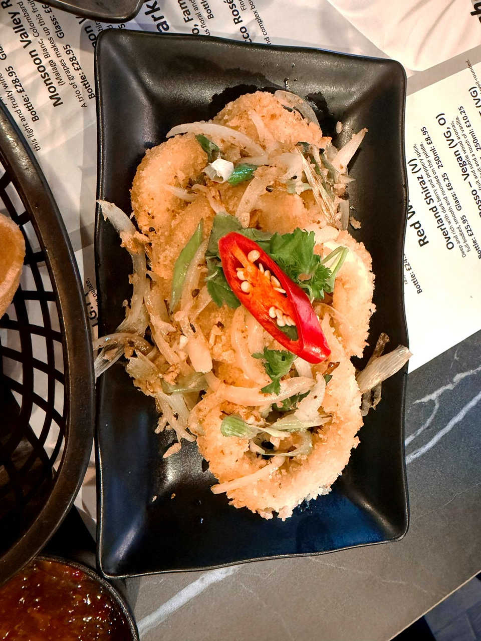 Salt and pepper squid